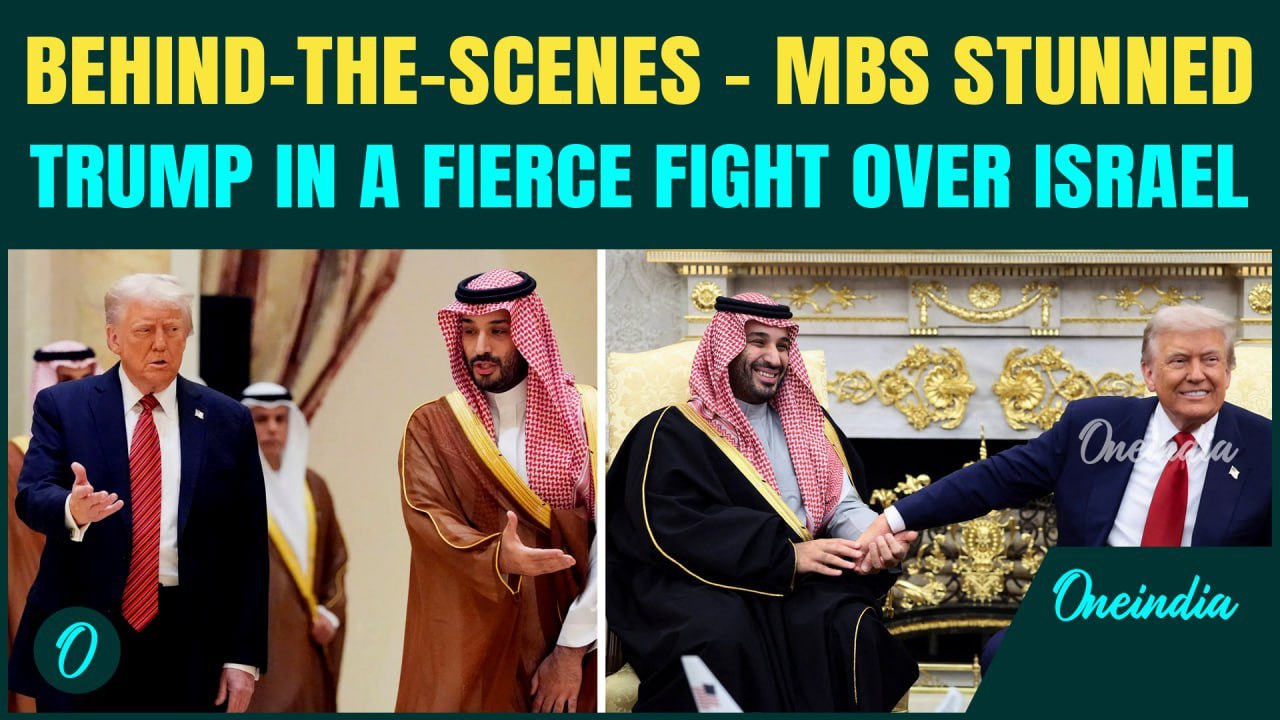 Trump-MBS FOUGHT Behind the Cameras? MBS THRASHED Trump Over DEMAND To Make Peace With Israel