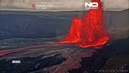 Havai: vulcão Kilauea entra em nova atividade e expele lava