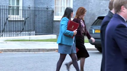 Cabinet ministers depart Downing Street