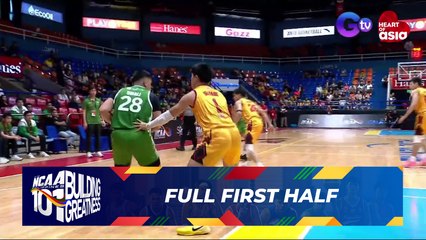 FULL FIRST HALF - Mapua Cardinals vs Benilde Blazers | NCAA Season 101 Quarterfinals