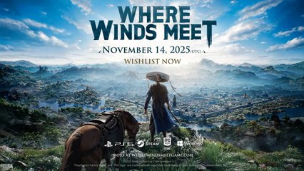 Where Winds Meet Official Gameplay Trailer