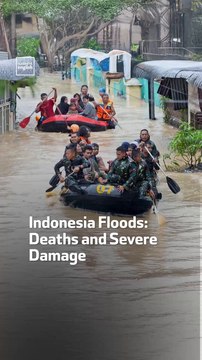 Indonesia Floods: Deaths and Severe Damage