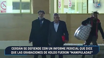 Cerdán se defiende con un informe pericial que dice que las grabaciones de Koldo fueron "manipuladas"