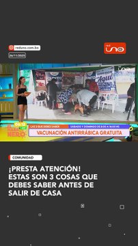 ¡Presta atención! estas son 3 cosas que debes saber antes de salir de casa