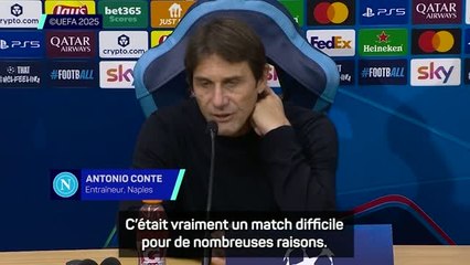 Naples - Conte : “J’étais convaincu que nous allions marquer en 2ème mi-temps"
