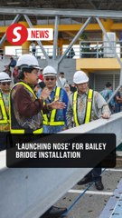 JKR deploys 'Launching Nose' system for bridge construction in flood-hit areas