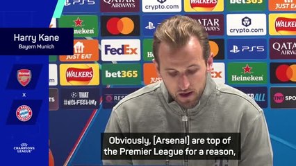Two of the best in Europe: Kane relishing Arsenal test with Bayern