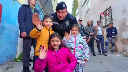 Sabıkalı mahalleye yüzlerce polisle şafak baskını!