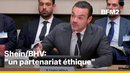 Shein: le patron du BHV face aux députés #BFM2