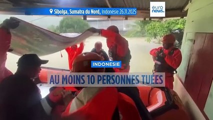 Indonésie : au moins 10 morts après des crues soudaines et des glissements de terrain à Sumatra