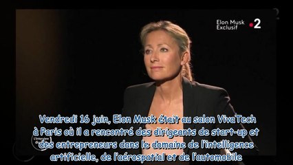 « Oui, je l’ai déjà dit ! » - Elon Musk perd son calme en pleine interview, Anne-Sophie Lapix sèchem