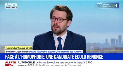"L'homophobie n'a sa place nulle part": Benjamin Lucas-Lundy réagit au retrait d'une candidate écologiste à la mairie de Saint-Ouen qui dénonce des attaques homophobes dans son camp