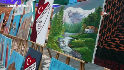 Hükümlü çocuklardan ilham veren sanat sergisi