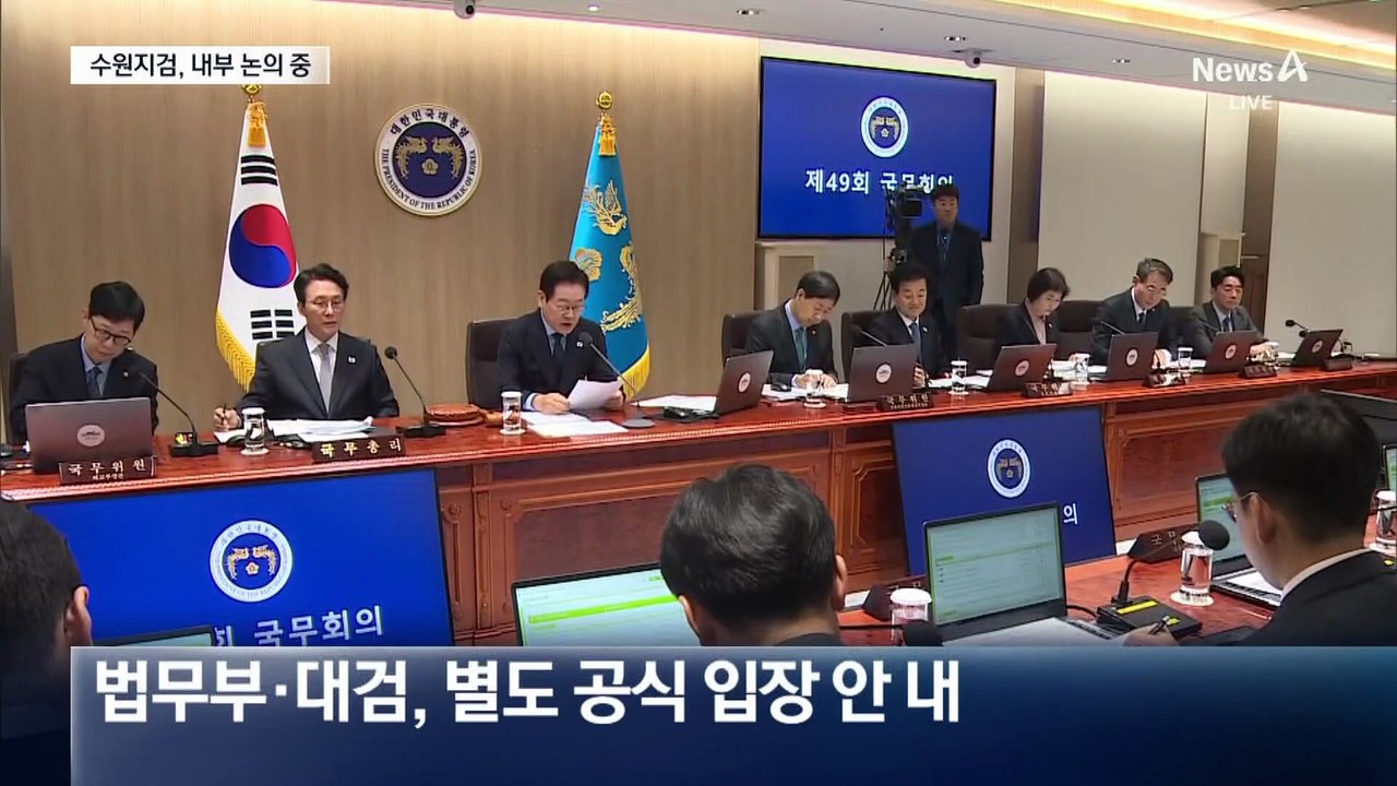 “대통령 감찰 지시는 이해충돌” 검찰 내부서 반발 기류