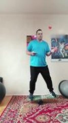 Man Shows Incredible Balance While Juggling and Dribbling at Same Time