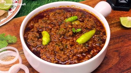 Best Hyderabadi Keema Masala｜Nawabi Style Mutton Keema Masala Recipe｜Keema Masala