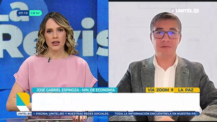 El ministro Espinoza detalla los alcances de las medidas económicas y el recorte del gasto fiscal
