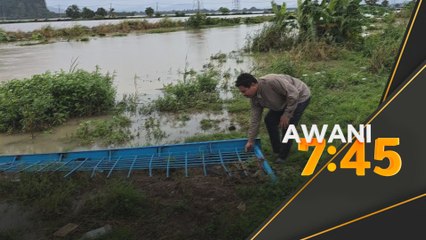 Perangkap sampah di Tandop punca bendang tenggelam lebih 10 hari