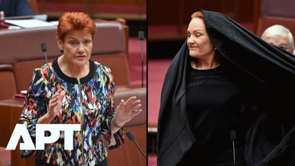 Australia Senate Suspends Pauline Hanson Over Burqa Stunt | Hanson Says, "It's Hypocritical" | APT