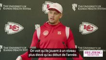 Chiefs - Mahomes : ''Nous sommes impatients de jouer à Thanksgiving''