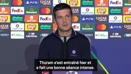 Inter - Thuram absent contre l'Atlético ? Chivu laisse planer le doute