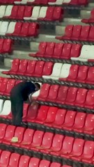 El estadio de Olympiacos, listo para el Madrid