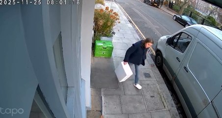 ‘Porch pirate’ steals £300 of langoustines from Michelin-starred restaurant.mp4