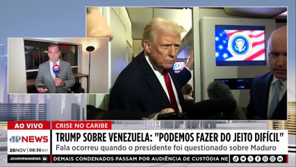 Trump sobe o tom com Maduro: “Podemos fazer do jeito difícil”