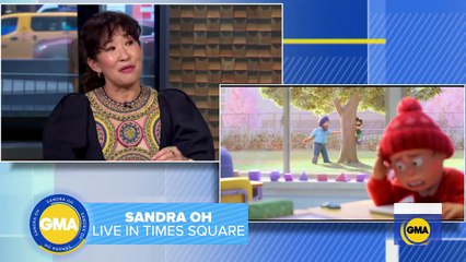 Sandra Oh talks ‘Turning Red’ and what to expect in ‘Killing Eve’ finale l GMA
