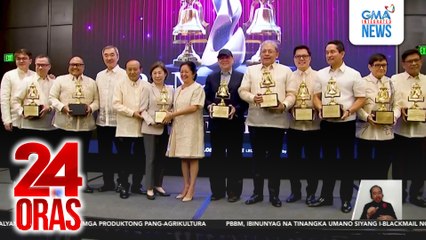 GMA Network President and CEO Gilberto R. Duavit Jr., ginawaran ng "Management Excellence Award" | 24 Oras