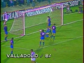 VALLADOLID - BARCELONE - 1983 - SAISON 1983/1984 -