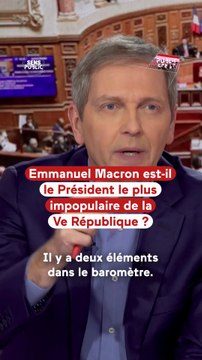Emmanuel Macron est-il le Président le plus impopulaire de la Ve République ?
