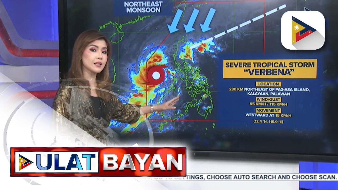 Bagyong #VerbenaPH, palabas na ng PAR | ulat ni Ice Martinez