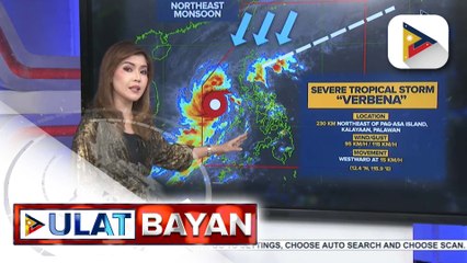 Bagyong #VerbenaPH, palabas na ng PAR | ulat ni Ice Martinez