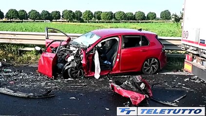 Video News - Schianto in A4, morto un 58enne