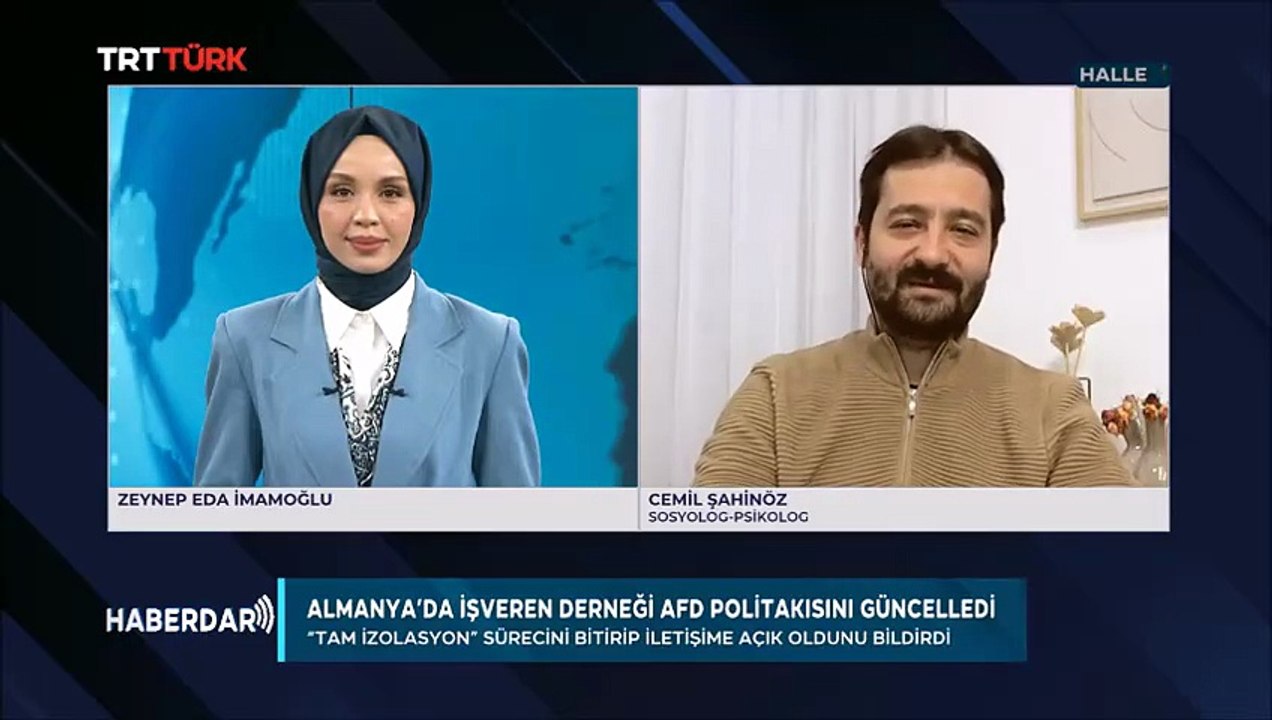 AfDýe karsi tutumlar degisiyor (TRT Türk, Haberdar, 26.11.2025)