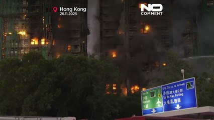 Hong Kong: incêndio em edifício em Tai Po faz quatro mortos e três feridos