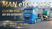 CO₂-frei und effizient: MAN eTGX bei der Neufahrzeug-Auslieferung