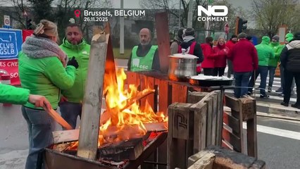 إضرابات في بلجيكا تعطل النقل العام والرحلات الجوية