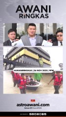 #AWANIRingkas 26 November 2025 | 9PM