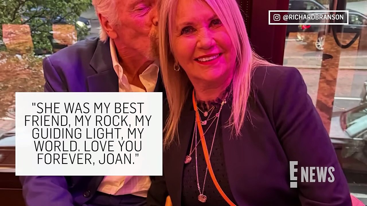Le « cœur brisé », le milliardaire Richard Branson annonce la mort de sa femme Joan