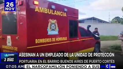 ¡Brutal! Cuando iba a trabajar, matan a empleado portuario en Puerto Cortés
