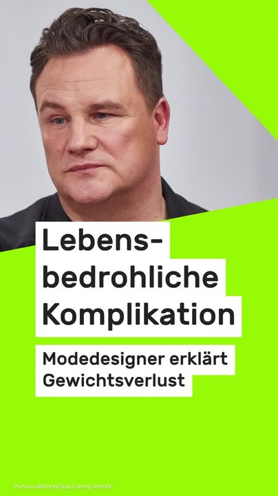 No Glomex Guido Maria Kretschmer: Lebensbedrohliche Komplikation - Modedesigner erklärt Gewichtsverlust