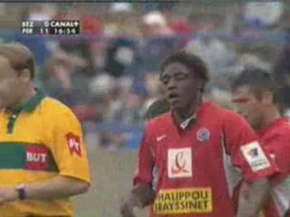 Rugby usap  (Perpignan-Béziers) ouillade