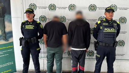 Sorprendieron a dos menores movilizándose en un carro robado por Bogotá