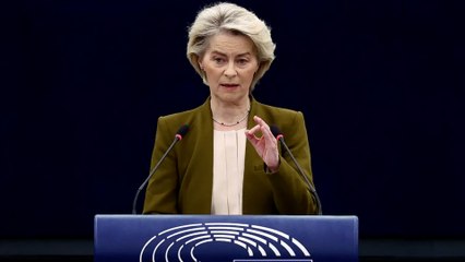 Von der Leyen: "El futuro de Europa está ligado al futuro de Ucrania"