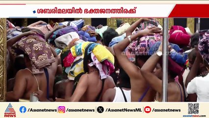 'വെള്ളവും ഭക്ഷണവുമെല്ലാം കൃത്യമായി ലഭിക്കുന്നുണ്ട്'; ശബരിമലയിൽ ഇന്നും ഭക്തജന പ്രവാഹം