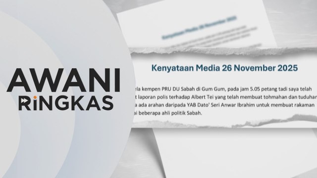 AWANI Ringkas: Shamsul buat laporan polis terhadap Albert Tei