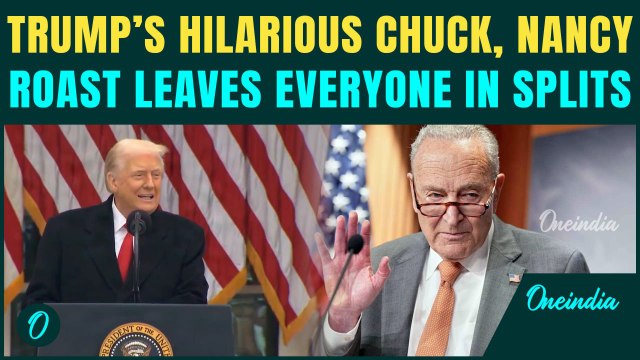 Trump ROASTS Chuck and Nancy During Turkey Ceremony, Quips “Never Pardon Those Two” | Dems STUNNED