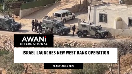 Israel launches new West Bank operation